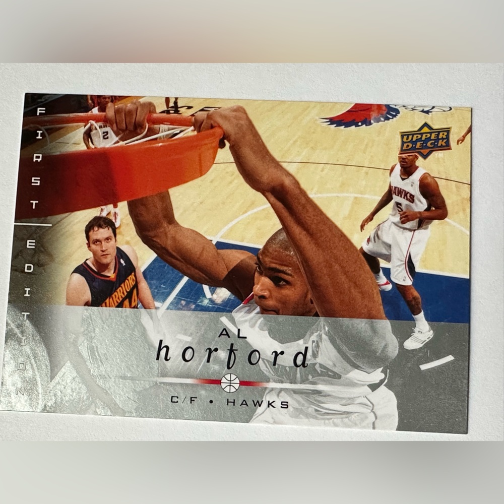 Upper Deck Al Horford Basketball Trading Card - White/Red